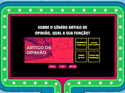 ARTIGO DE OPINIÃO