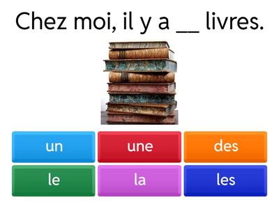 Articles définis - Articles indéfinis