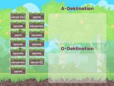 A- oder O Deklination?