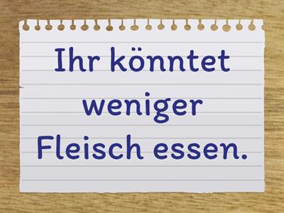 A 2.1. Lektion 7: Wir könnten montags joggen gehen. – Ja, ihr solltet wirklich…