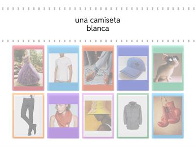 La ropa de colores