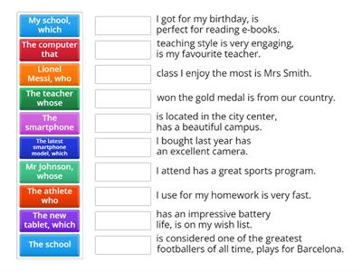 Defining or non-defining relative clauses?
