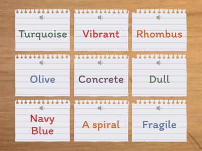 Colors and Shapes -B1 English level