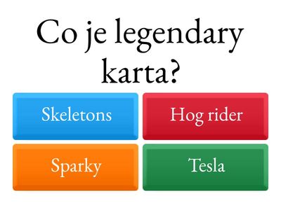 Kvíz o Clash Royale