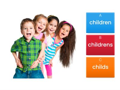 Plural nouns Regular and Irregular