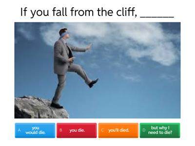 Zero and First Conditional Quiz 