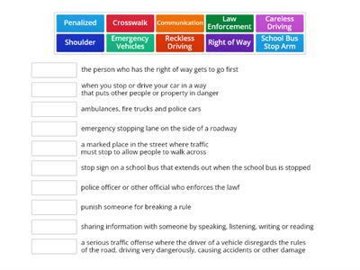 Driving Chapter 4 Lesson 1