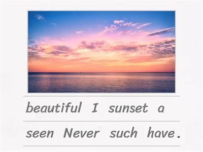 Negative inversion (Unjumble)