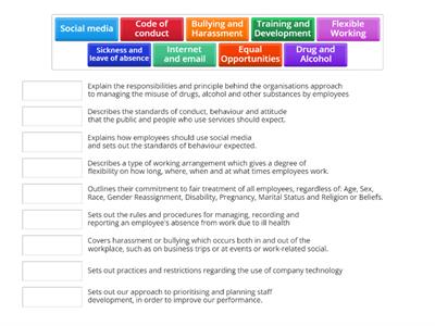 Employment Policies and Procedures