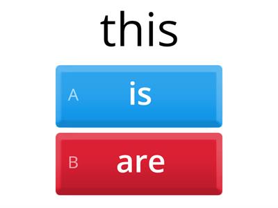  this/that/these/those