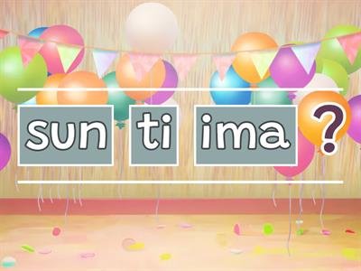 東排一階(4)課文句子排列