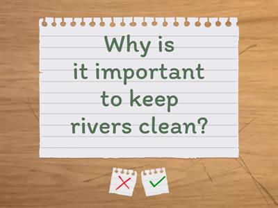 Rivers activity Grade 5