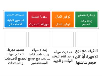 موقع الويب المتجاوب ومميزاته
