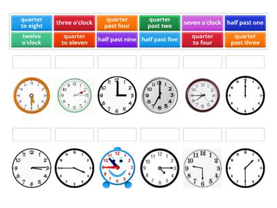 time - quarter / half 