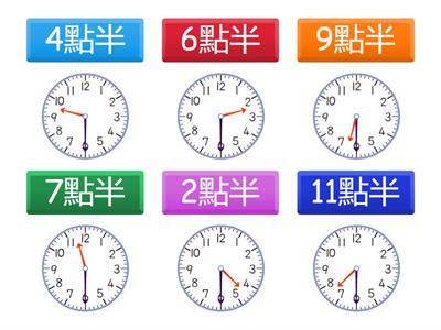 數學1上9_4幾點半