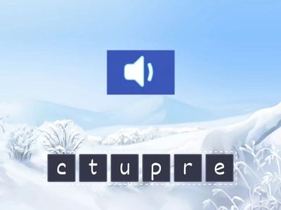 U3W4 First Ten Wonders Spelling