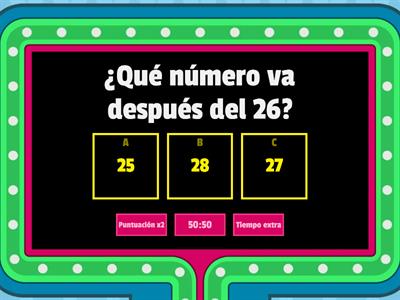 Matemáticas (series, sumas, restas...)