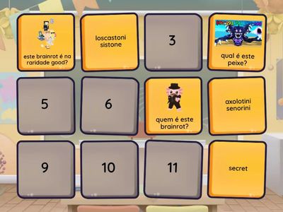 adevinhe os brainrots nivel dificil