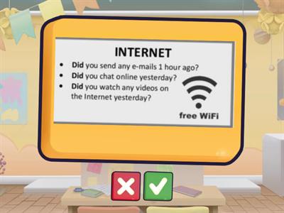 Past Simple Speaking cards