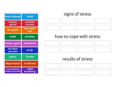 How to cope with stress. video