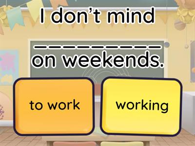 Speakout B1 Verb patterns 