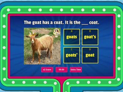   PuN5.2 - Apostrophes for Possession 