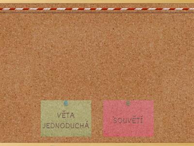 Věta jednoduchá a souvětí