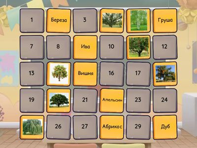 Технология 8 A - плодовые и не плодоносящие деревья