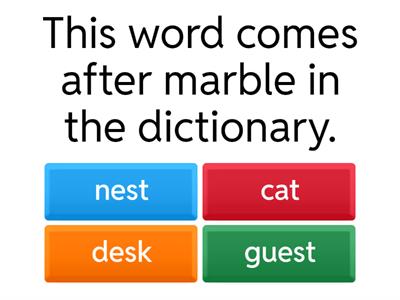 Dictionary Game