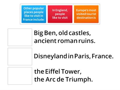 7. Europe's Tourist Destinations