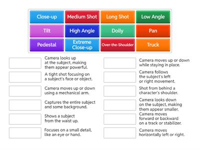 Camera Angles and Movements