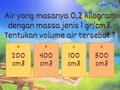 SOAL SOAL MASSA JENIS