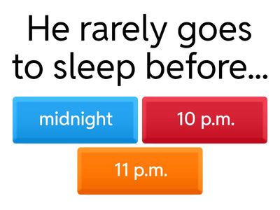 Reading Comprehension - 13/10