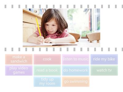 Everyday activities (leisure time)