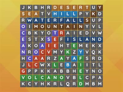 geographical features 