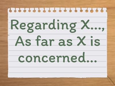 Signalling Transition