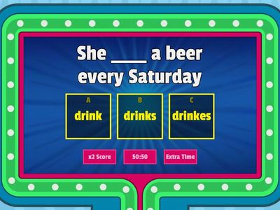 Present Simple Practice 