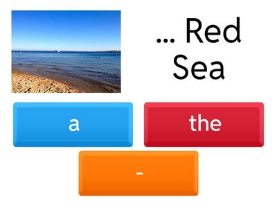 Articles (a/an, the, -) B2