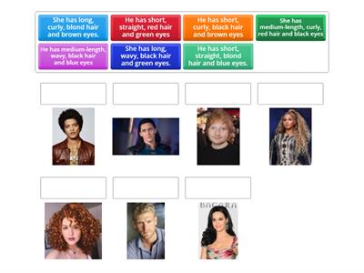 Practice - What does he/she look like?