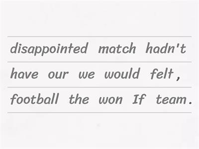 Conditional Sentences (Revision)