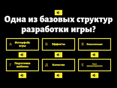 Программирование игр