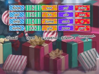 Detached COREL syllables