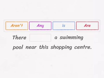 SO Elementary Unit 4 there is/are + places 