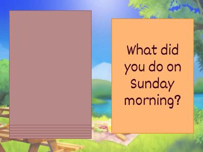 Questions in the past