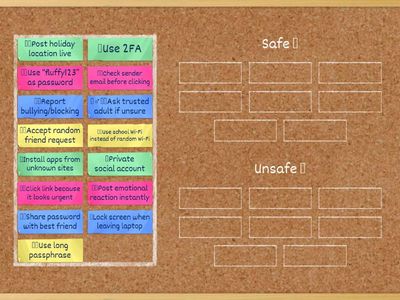 Spot the Safer Option!