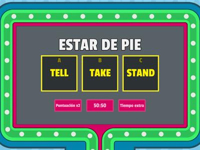 QUIZ N°3 Irregular verbs