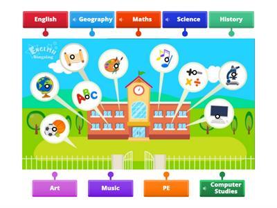 Go Getter 2, unit 1.1. School Subjects