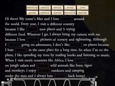 3. Likes and dislikes