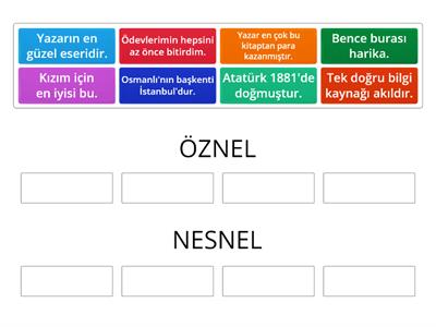 ÖZNEL-NESNEL