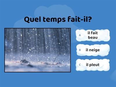 La meteo quiz Y7